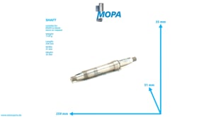 SHAFT - 12170253 suitable for MWM & Deutz engines