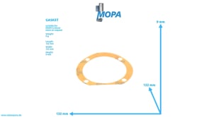 GASKET - 03304999 suitable for MWM & Deutz engines