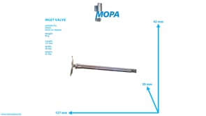 INLET VALVE - 04280350 suitable for Deutz engines