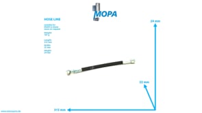 HOSE LINE - 15083905 suitable for MWM & Deutz engines
