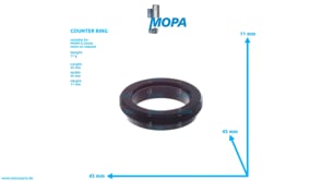 COUNTER RING - 12152311 suitable for MWM & Deutz engines COUNTER RING - 12152311 suitable for MWM & Deutz engines