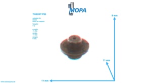 THRUST PIN - 12154282 suitable for Deutz engines