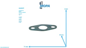 GASKET - 12161798 suitable for Deutz engines