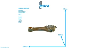 CRACK CONROD - 51024006026 suitable for MAN D-engines