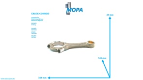 CRACK CONROD - 51024006100 suitable for MAN D-engines