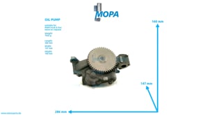 OELPUMPE - 51051006253 passend für MAN D Motoren OELPUMPE - 51051006253 passend für MAN D Motoren