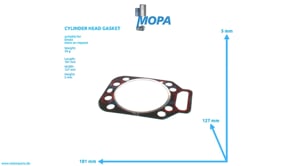 CYLINDER HEAD GASKET - 12272082 suitable for Deutz engines