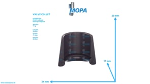 VALVE COLLET - 12280154 suitable for MWM & Deutz engines