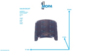 VALVE COLLET - 1543078 suitable for Volvo/Volvo Penta engines
