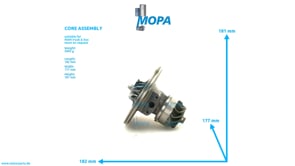 CORE ASSEMBLY - 51091016040 suitable for MAN D-engines