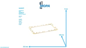 GASKET - 5502033180 suitable for MTU engines