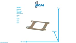 GASKET - 5800981180 suitable for MTU engines GASKET - 5800981180 suitable for MTU engines
