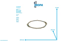 DICHTUNG - 5801811880 passend für MTU Motoren