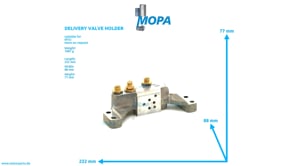 DELIVERY VALVE HOLDER - 5840902331 suitable for MTU engines