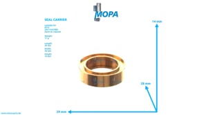 SEAL CARRIER - 5800740058 suitable for MTU engines