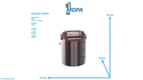 ROLLER TAPPET - 0000742229 suitable for MTU engines