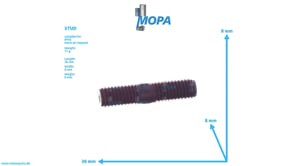 STUD - 000835008061 suitable for MTU engines STUD - 000835008061 suitable for MTU engines