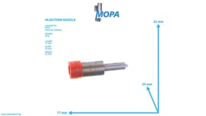 INJECTION NOZZLE - 0010176612 suitable for MTU engines