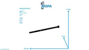 HEXAGON BOLT - 01111242 suitable for Deutz engines