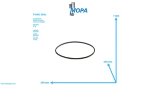 TORIC SEAL - 01150015 suitable for MWM & Deutz engines