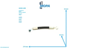 HOSE LINE - 01177476 suitable for Deutz engines