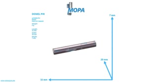 DOWEL PIN - 01105112 suitable for Deutz engines