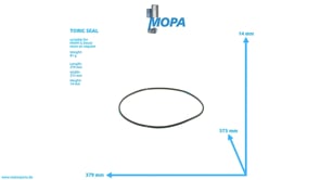 RUNDDICHTRING - 01180399 passend für MWM & Deutz Motoren
