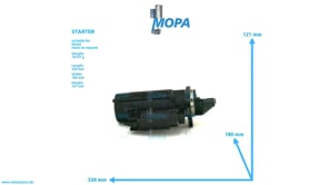ANLASSER - 01183716 passend für Deutz Motoren