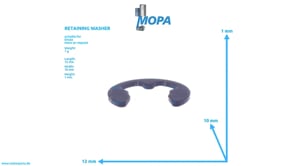 RETAINING WASHER - 01117928 suitable for Deutz engines