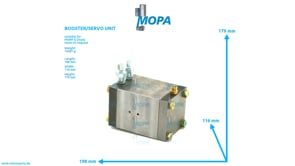 BOOSTER/SERVO UNIT - 02015741 suitable for MWM & Deutz engines BOOSTER/SERVO UNIT - 02015741 suitable for MWM & Deutz engines