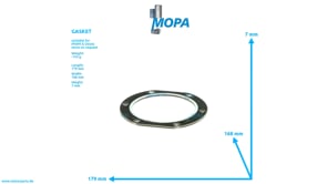 GASKET - 02929326 suitable for MWM & Deutz engines