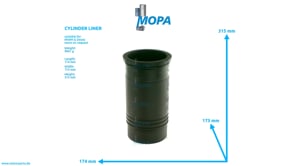 CYLINDER LINER - 04001561 suitable for MWM & Deutz engines CYLINDER LINER - 04001561 suitable for MWM & Deutz engines