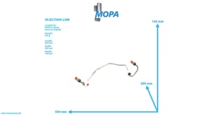 EINSPRITZLEITUNG - 04002656 passend für MWM & Deutz Motoren EINSPRITZLEITUNG - 04002656 passend für MWM & Deutz Motoren