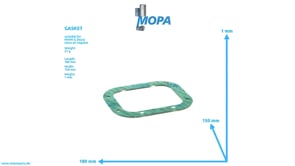 GASKET - 04077294 suitable for MWM & Deutz engines