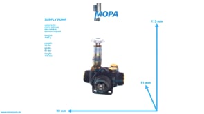 FOERDERPUMPE - 01261834 passend für MWM & Deutz Motoren