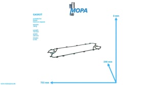 GASKET - 04227502 suitable for Deutz engines