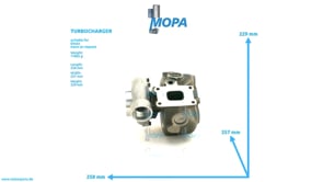 TURBOCHARGER - 04229083 suitable for Deutz engines