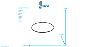 SEALING RING - 01319329 suitable for Deutz engines