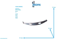 YOKE SPRING - 02000573 suitable for MWM & Deutz engines