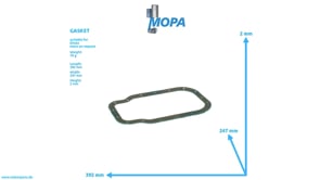 GASKET - 12164780 suitable for Deutz engines