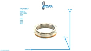 VALVE SEAT - 12182268 suitable for MWM & Deutz engines