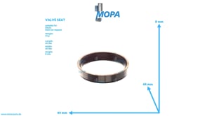 VALVE SEAT - 04287672 suitable for Deutz engines