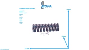 COMPRESSION SPRING - 12155084 suitable for Deutz engines