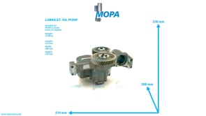 SCHMIEROELPUMPE - 12454592 passend für MWM & Deutz Motoren