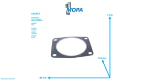 DICHTUNG - 12900923 passend für MWM & Deutz Motoren DICHTUNG - 12900923 passend für MWM & Deutz Motoren
