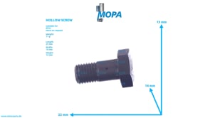 HOHLSCHRAUBE - 4429905063 passend für MTU Motoren
