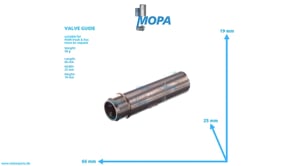 VALVE GUIDE - 51032010088 suitable for MAN D engines