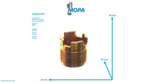 UNION NUT - 51101080003 suitable for MAN D engines