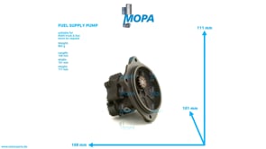 FUEL SUPPLY PUMP - 51121017131 suitable for MAN D-engines