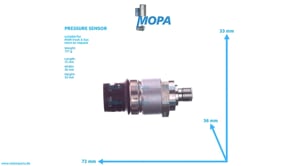 PRESSURE SENSOR - 51274210238 suitable for MAN D-engines